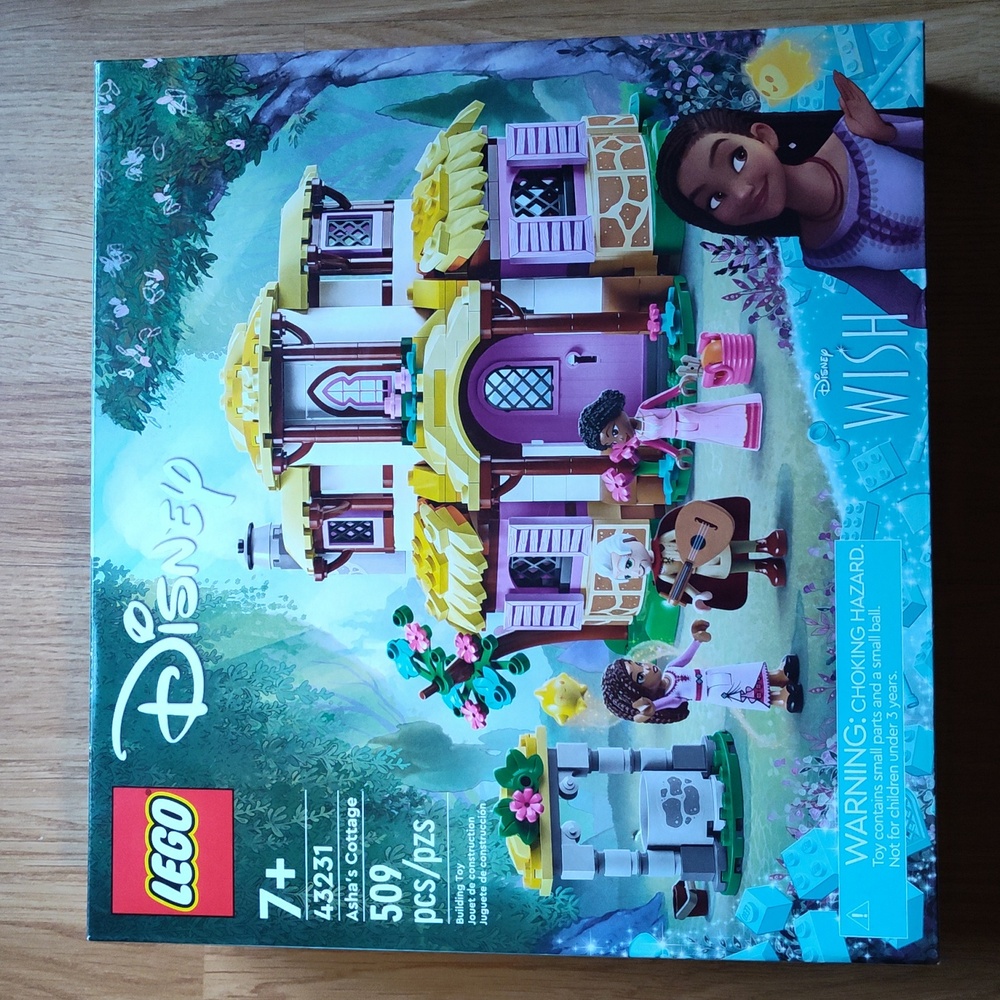 Disney Wish Asha's Cottage 509 Lego piece set